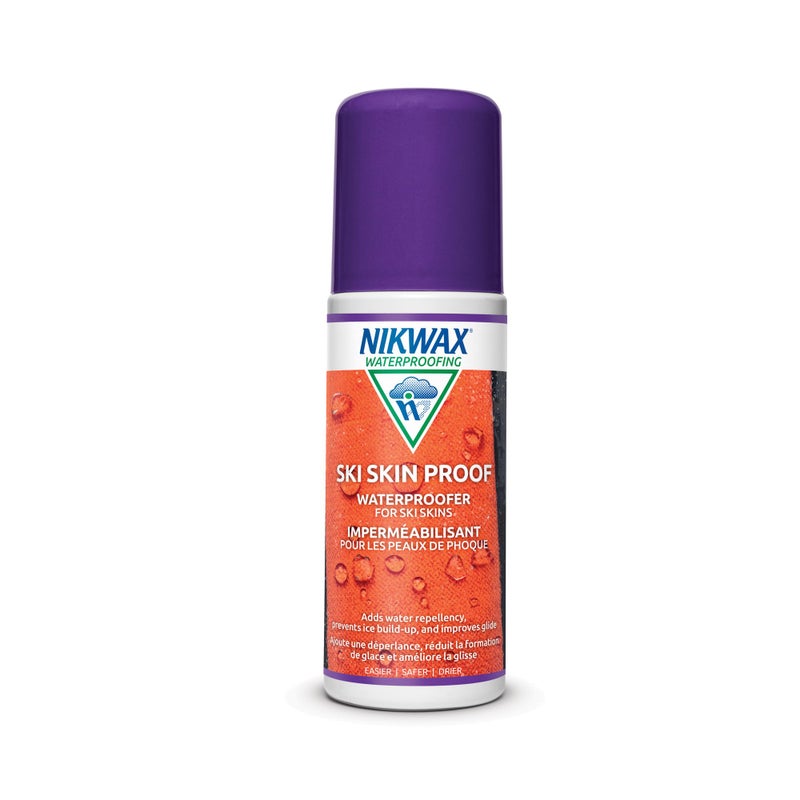 Nikwax Ski Skin Proof Waterproofing  Enhances Performance  Prevents Ice Build Up  Ski Care  Liquid Wax  Backcountry Skiing - Image 1